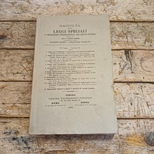 Raccolta delle leggi speciali