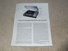 Pioneer PL-510 Recensione