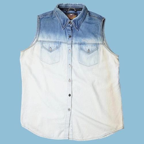 Gilet vintage harley - vintage, davidson