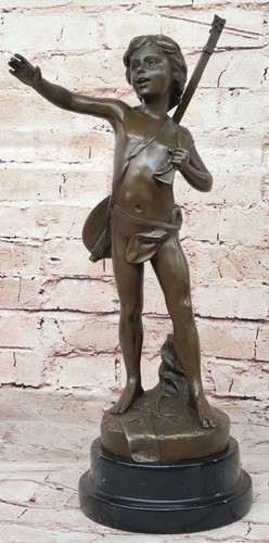 Scultura bambino con - bambino,