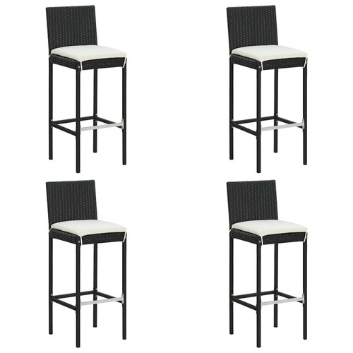 Sgabello bar nero - sgabello,