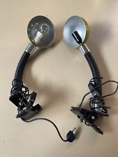 Lampade Vintage A Graffa Molla Pieghevoli Verdi 