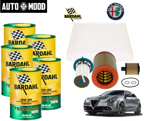 Kit filtri tagliando olio - kit, 5