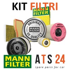 KIT FILTRI TAGLIANDO MANN AUDI