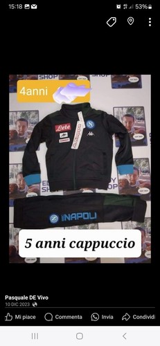 Tuta bambino ssc napoli - bambino,