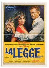 1995 CARTOLINA - LA LEGGE - 100° Anniversario del CINEMA - Platea in piedi