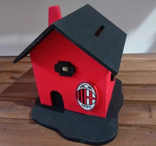 Salvadanaio legno milan - in,