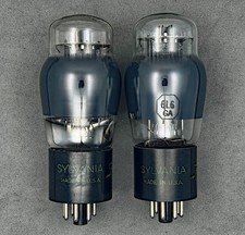 (2) Sylvania 6L6GA tubi di