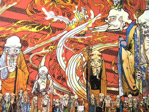 Murakami 500 arhats - "500, arhats"