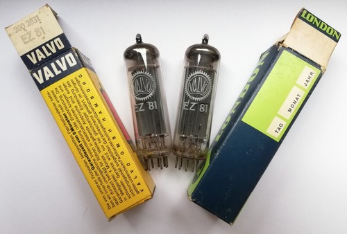 Ez81 mullard fabbrica - mullard, (fabbrica