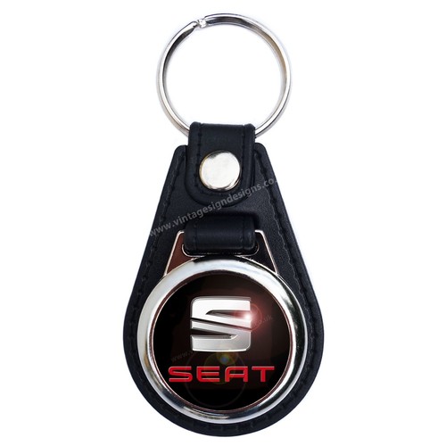 Seat marque faux leather key - leather,