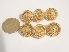 Bottoni Versace Testa Di Leone 6 Pezzi Medi