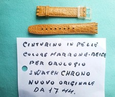 Cinturino da 17 mm. in pelle