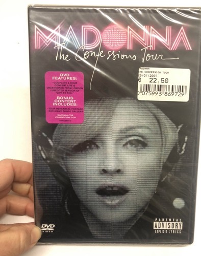 Dvd musica blisterato madonna - dvd,