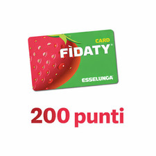 200 Punti Fidaty Fragola