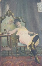 GERMANIA prostituta donna a riposo anni 1910 pc