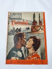 CINEFOTO Romanzo CINEROMANZO TEODORA 1959 Irene Papas Marchall Baldini  CV