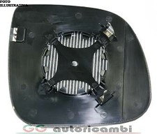 PIASTRA SPECCHIO PER VOLKSWAGEN TRANSPORTER T6 15> TERMICA ATTACCO 84mm SINISTRA