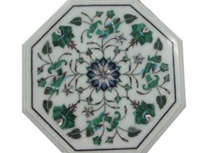 12 " Lato Tavolino Top Marmo