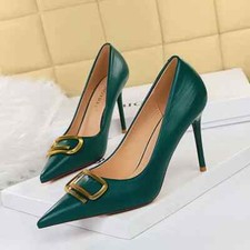 Decolte scarpe donna verde