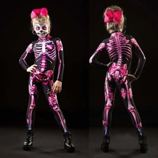 Costume scheletro bambino tuta