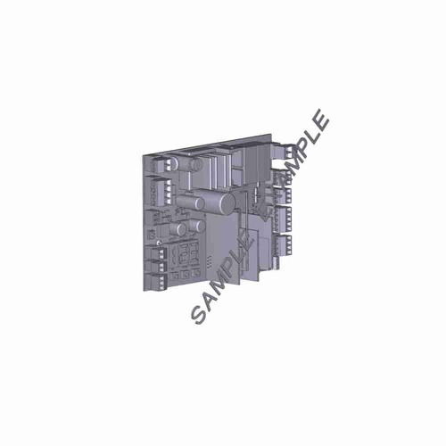 Scheda centrale quadro comando - scheda,