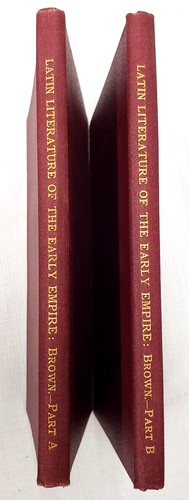 Vols 1910 brown - brown, latin