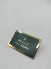 Rolex plate targa Pearlmaster original very good conditions 