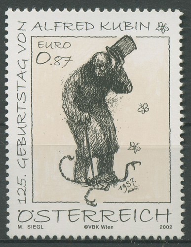 Austria 2002 scrittore alfred - scrittore,