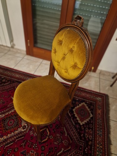 Poltroncina stile barocco