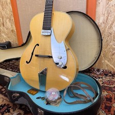 Chitarra elettrica Archtop Hofner Senator Blonde 1958 vintage con pickup 531 *anni '50*