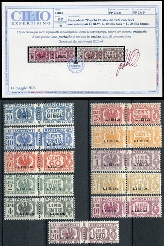 Libia 1927 pacchi postali - pacchi,