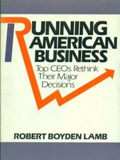 RUNNING AMERICAN BUSINESS LIBRI IN LINGUA ROBERT B. LAMB BASIC BOOKS 1987