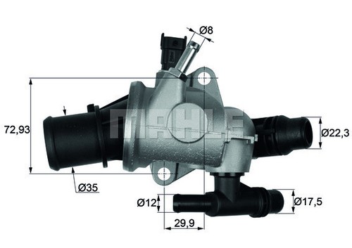Adatto per termostato - mahle, ti
