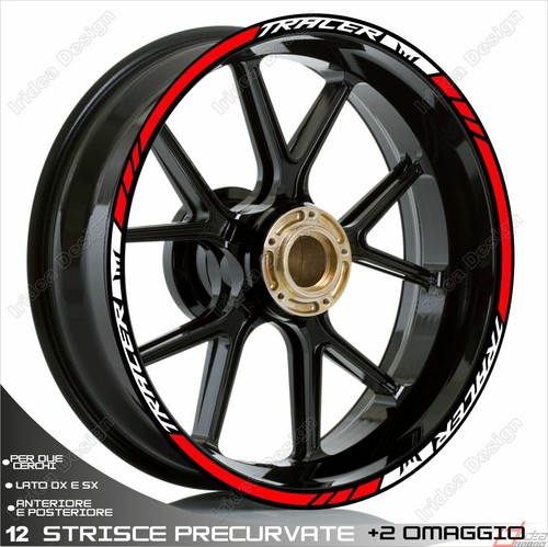 Set adesivi ruota sport bianco - set,
