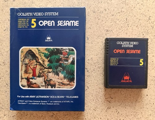 Gioco atari 2600 open - gioco, —