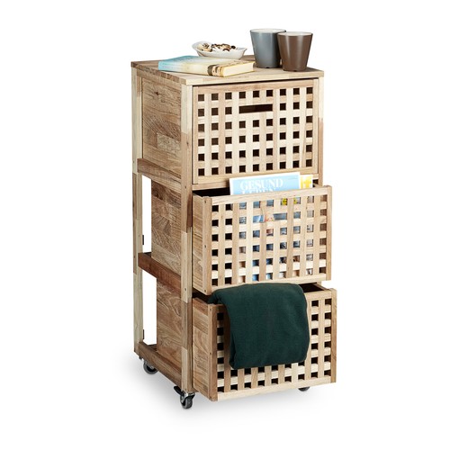 Contenitore con ruote carrello