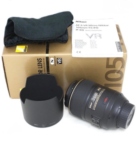 Nikon macro nikkor 105mm - af-s,