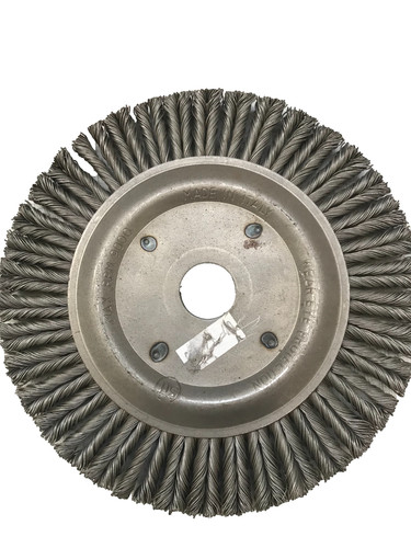 Spazzola acciaio circolare - spazzola,