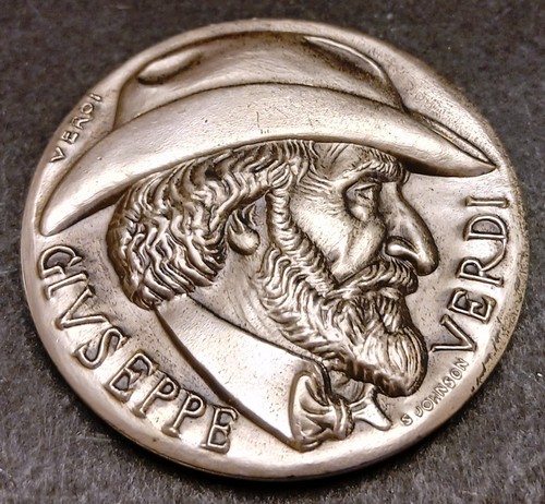 Medaglia giuseppe verdi - cb-,