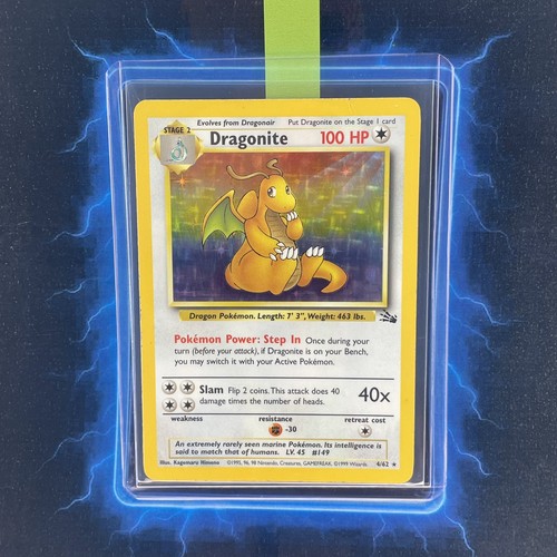 Pokémon tcg dragonite fossil - pokémon,