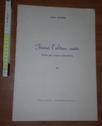 Gorgni luigi finisci - luigi,, l'ultimo