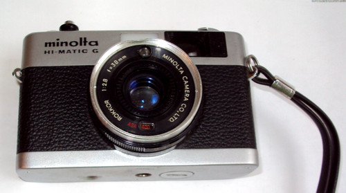 Minolta matic fotocamera - g,