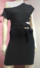 Vestito Tessuto Elasticizzato, Con Un Modello Particolare Originale, Denny Rose