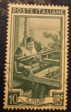 Francobollo 10 Lire Il