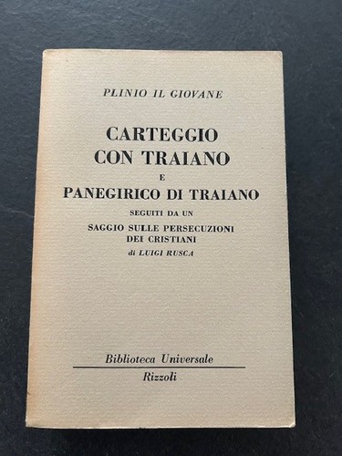 Plinio giovane carteggio - plinio,