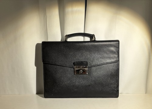 Prada valigetta pelle nera - pelle,