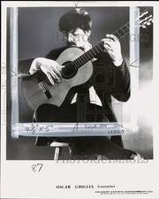 1969 Stampa Foto Chitarra