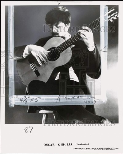 1969 stampa foto - stampa, chitarra
