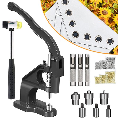 Set pressa per occhielli